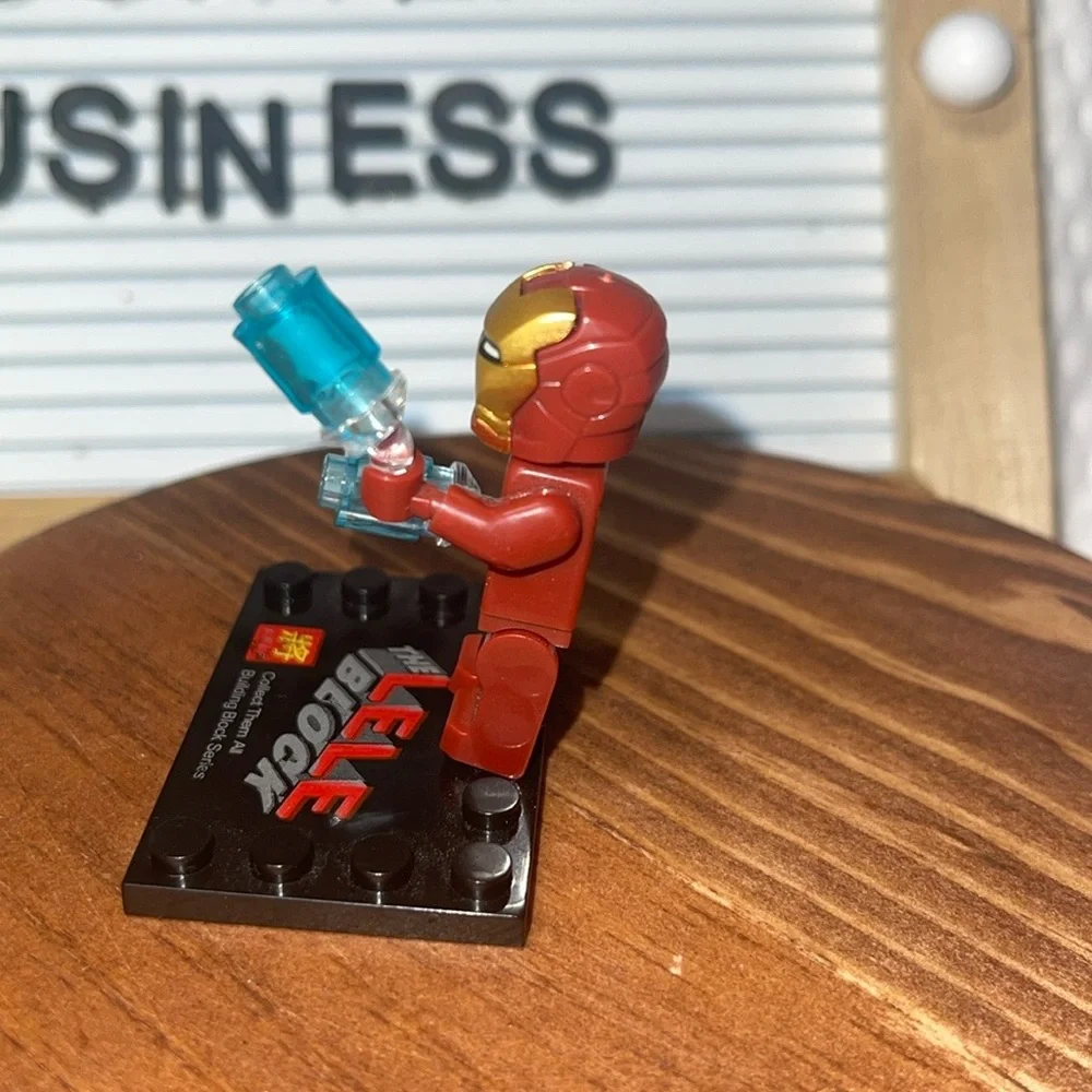 Custom Minifigures IRONMAN Mini Figure  Lego compatible